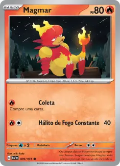 Magmar – Carta Pokémon TCG