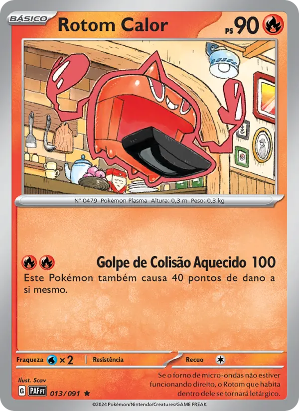 Rotom Calor – Pokémon TCG