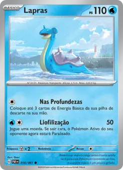 Lapras – Carta Pokémon TCG