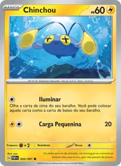 Chinchou – Carta Pokémon TCG