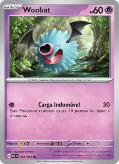 Woobat – Carta Pokémon TCG
