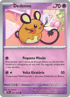 Dedenne – Carta Pokémon TCG