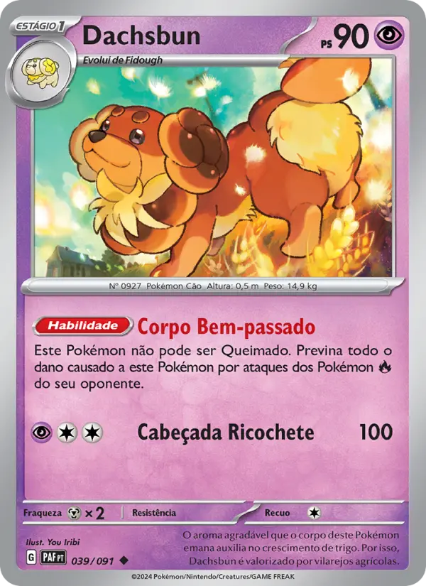 Dachsbun – Pokémon TCG