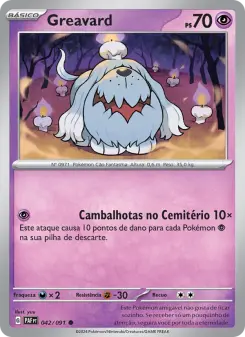 Greavard – Carta Pokémon TCG