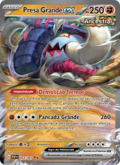 Presa Grande ex – Carta Pokémon TCG