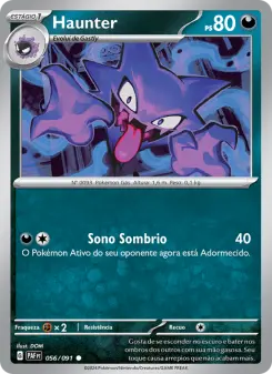 Haunter – Carta Pokémon TCG