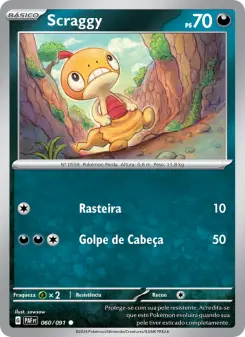 Scraggy – Carta Pokémon TCG