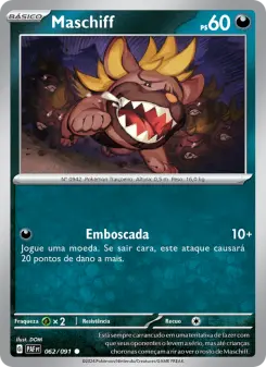 Maschiff – Carta Pokémon TCG