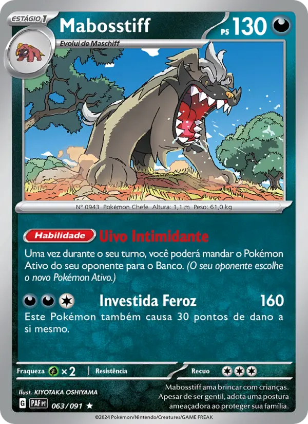 Mabosstiff – Pokémon TCG