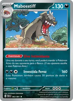 Mabosstiff – Carta Pokémon TCG