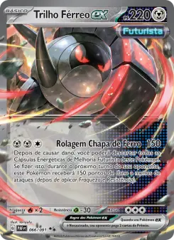 Trilho Férreo ex – Carta Pokémon TCG