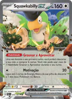 Squawkabilly ex – Carta Pokémon TCG