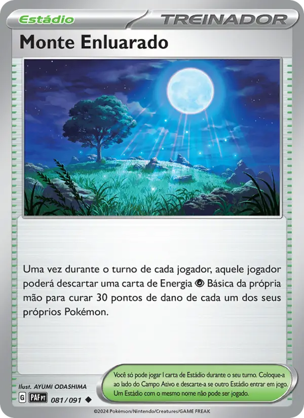 Monte Enluarado – Pokémon TCG