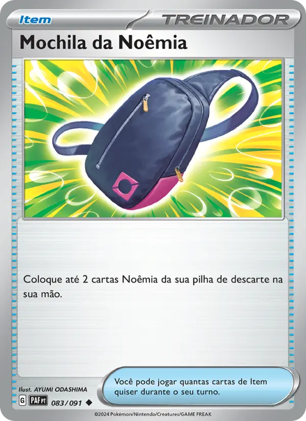 Mochila da Noêmia – Pokémon TCG