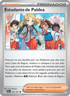 Estudante de Paldea – Carta Pokémon TCG