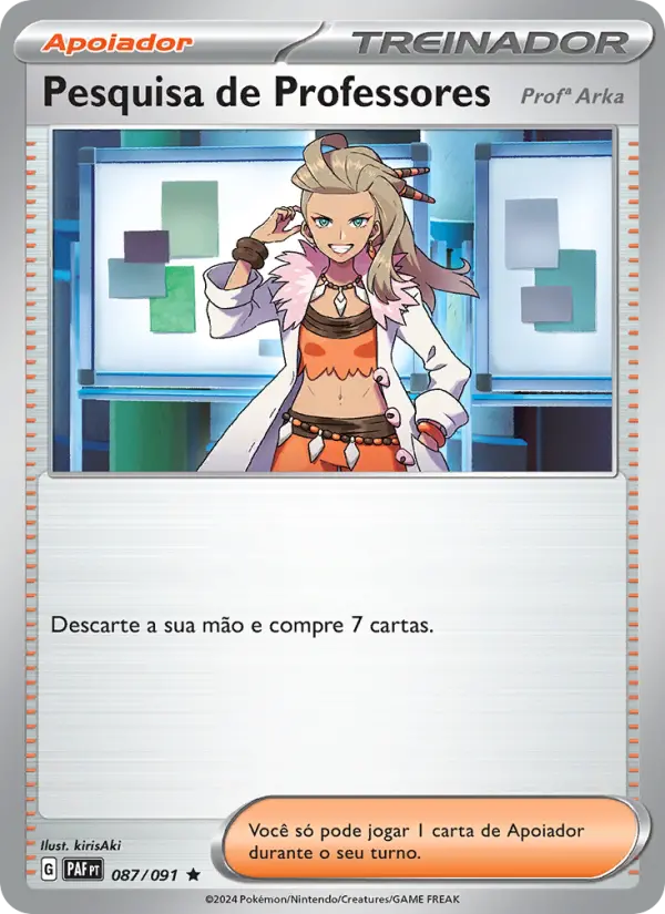 Pesquisa de Professores – Pokémon TCG