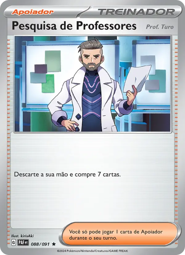 Pesquisa de Professores – Pokémon TCG