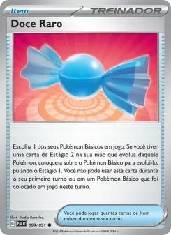 Doce Raro – Carta Pokémon TCG