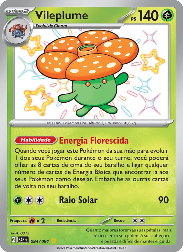 Vileplume – Pokémon TCG