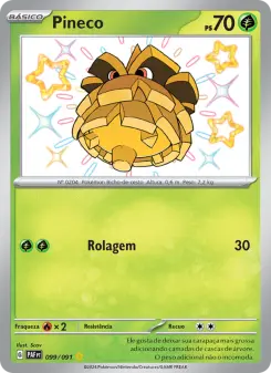 Pineco – Carta Pokémon TCG