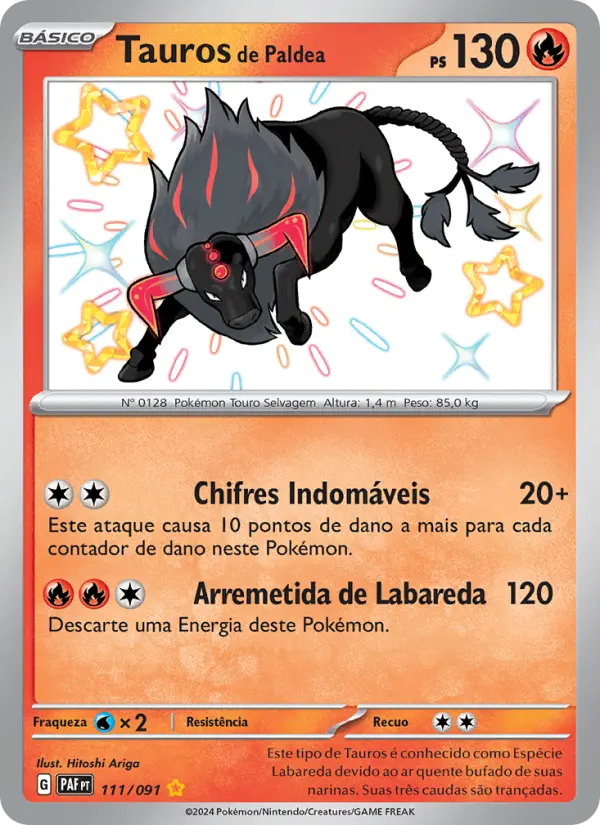 Tauros de Paldea – Pokémon TCG