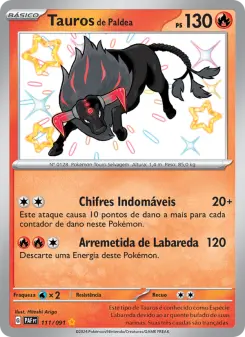 Tauros de Paldea – Carta Pokémon TCG