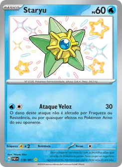 Staryu – Carta Pokémon TCG