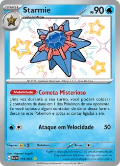 Starmie – Carta Pokémon TCG