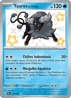 Tauros de Paldea – Carta Pokémon TCG