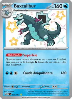 Baxcalibur – Carta Pokémon TCG