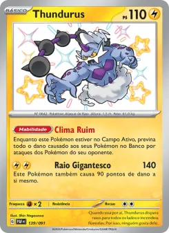 Thundurus – Carta Pokémon TCG