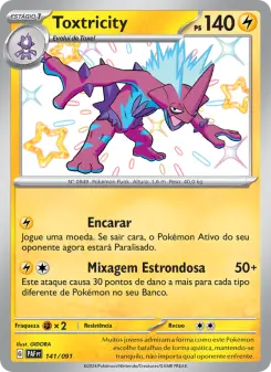 Toxtricity – Carta Pokémon TCG