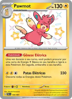 Pawmot – Carta Pokémon TCG