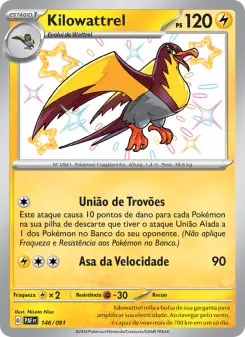 Kilowattrel – Carta Pokémon TCG