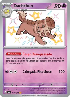 Dachsbun – Carta Pokémon TCG