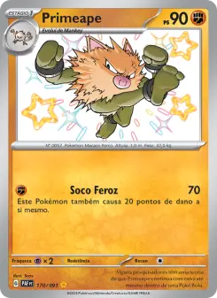 Primeape – Carta Pokémon TCG