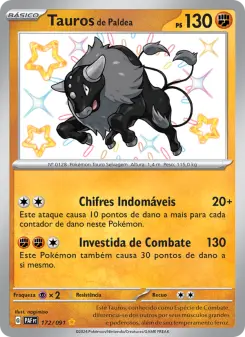 Tauros de Paldea – Carta Pokémon TCG