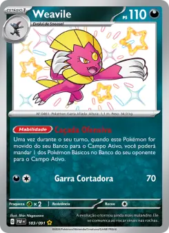 Weavile – Carta Pokémon TCG