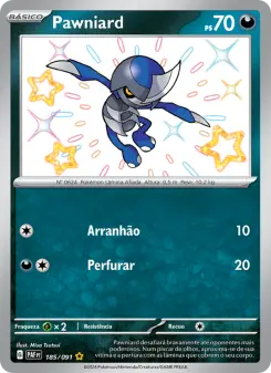 Pawniard – Carta Pokémon TCG