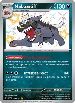 Mabosstiff – Carta Pokémon TCG