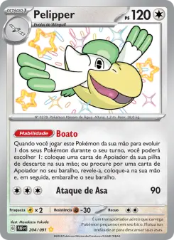 Pelipper – Carta Pokémon TCG