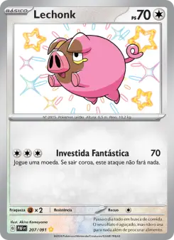Lechonk – Carta Pokémon TCG