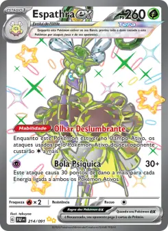 Espathra ex – Carta Pokémon TCG