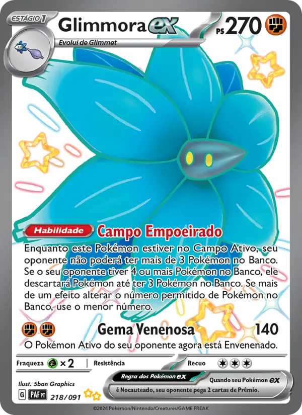 Glimmora ex – Pokémon TCG