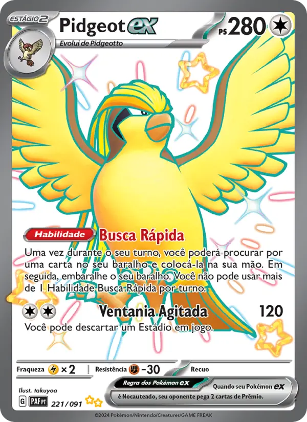 Pidgeot ex – Pokémon TCG
