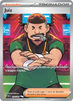 Juiz – Carta Pokémon TCG