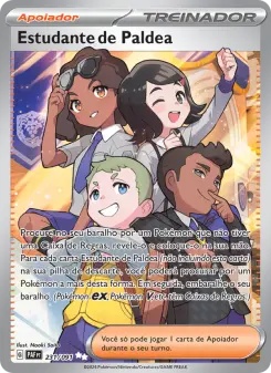 Estudante de Paldea – Carta Pokémon TCG