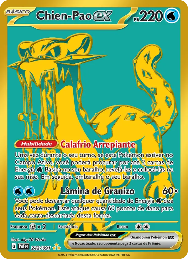 Chien-Pao ex – Pokémon TCG