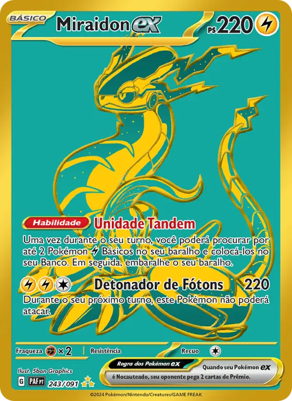 Miraidon ex – Pokémon TCG