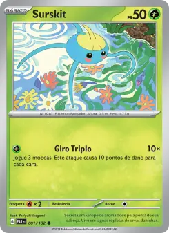 Surskit – Carta Pokémon TCG